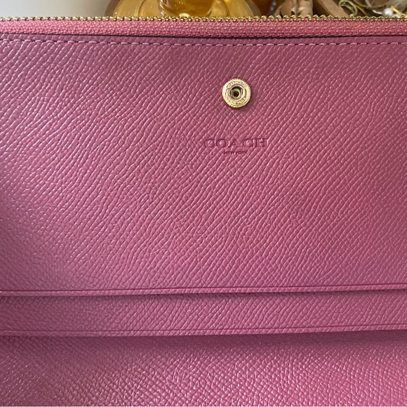 Authentic Coach wallet - slim, limited edition pink - Picture 4 of 8
